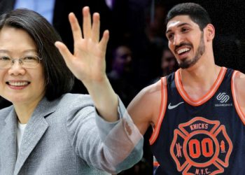 Tayvan Cumhurbaşkanı’ndan yıldız oyuncu Kanter’e cevap:Tayvan’ın yanında olduğun için teşekkürler Enes