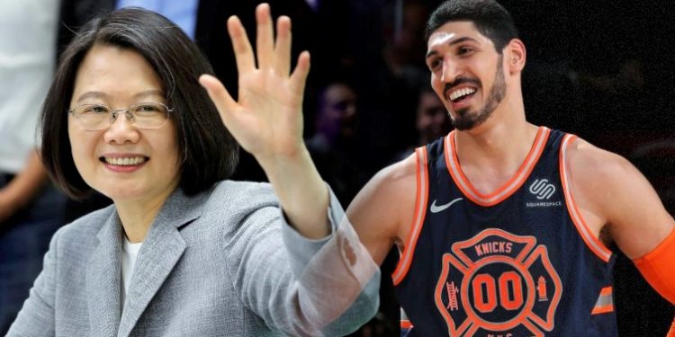 Tayvan Cumhurbaşkanı’ndan yıldız oyuncu Kanter’e cevap:Tayvan’ın yanında olduğun için teşekkürler Enes
