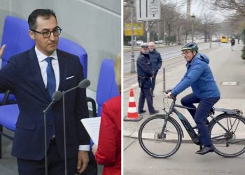 Almanya’da yeni dönem: Türkiye kökenli ilk bakan Cem Özdemir’in makam aracı bisiklet