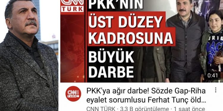 Avukatı suç duyurusunda bulundu: CNN Türk ‘PKK’lı Ferhat Tunç’ diye müzisyen Ferhat Tunç’un fotoğrafını kullandı