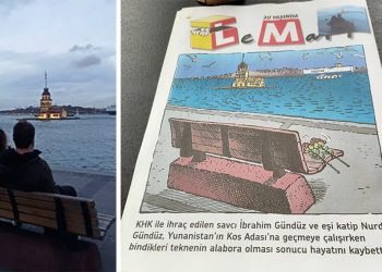 LeMan, Ege’de boğularak hayatını kaybeden KHK’lı savcı İbrahim Gündüz ve eşini sayfalarına taşıdı