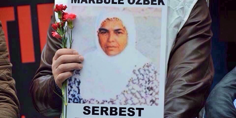 72 yaşındaki Makbule Özbek’e örgüt üyeliğinden 7 yıl 6 ay hapis cezası