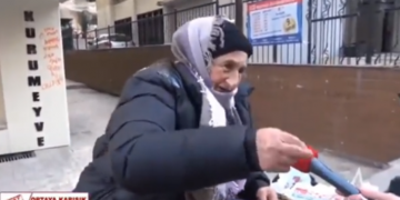 70’lik işportacı teyzeden iktidara ekonomi dersi: Bayrak  ve Kuran ile milleti kandırıyorlar