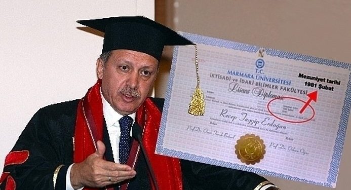 Erdoğan’ın sahte diplomasıyla ilgili açılan dava reddedildi