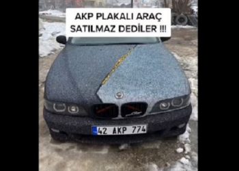 Sosyal medyada büyük tepki: AKP plaka başına bela oldu, aracını satamıyor