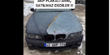 Sosyal medyada büyük tepki: AKP plaka başına bela oldu, aracını satamıyor