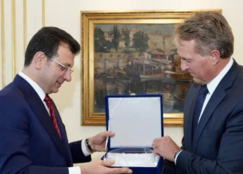 İngiltere Büyükelçi’sinden sonra ABD Büyükelçisi ile biraraya geldi: Flake, Ekrem İmamoğlu’na, Askıda Fatura’yı sordu