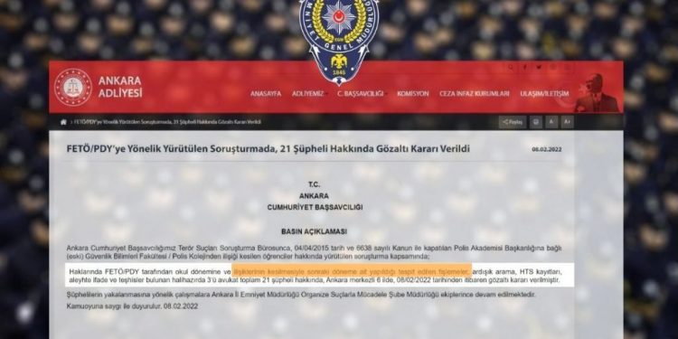 Başsavcılık ‘fişleme’ ile operasyon yaptı, fark edilince değiştirdi