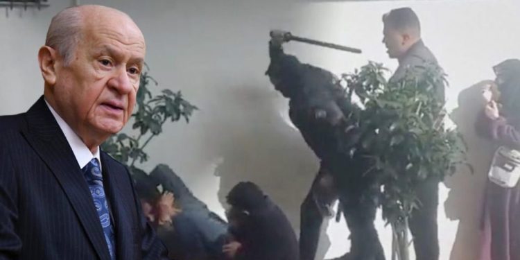 AKP koalisyon ortağı Bahçeli, Furkan Vakfı’nın bayan gönüllülerine  işkence yapan polislere: Alınlarından öpüyorum