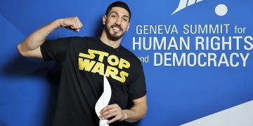 Enes Kanter, Erdoğan’la ilgili paylaşım için: Münafığın karşısında elif gibi dimdik durabilmek, bunu yapmaya çalışıyorum