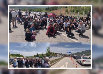 Aysel Doğan’ın cenaze konvoyunun Dersim’e girişine polis engeli