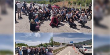 Aysel Doğan’ın cenaze konvoyunun Dersim’e girişine polis engeli