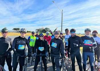 AFD’den önemli etkinlik: Gönüllü sporseverler, Yunanistan’daki mağdurlar için pedal çevirdi