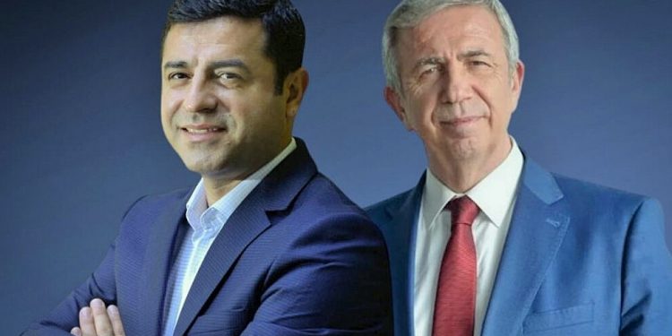Demirtaş için ‘İnşallah’ demeyen Mansur Yavaş’a HDP’den ‘Maşallah’