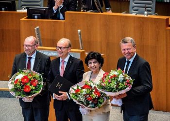 Berivan Aymaz, Alman eyalet meclisinde başkan yardımcısı oldu