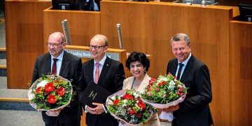 Berivan Aymaz, Alman eyalet meclisinde başkan yardımcısı oldu