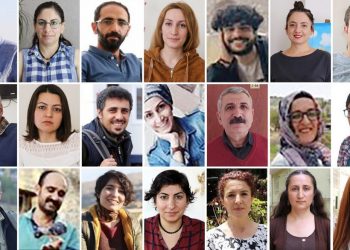 Diyarbakır’da gözaltına alınan gazetecilerden 16’sı tutuklandı