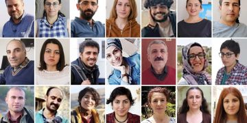 Diyarbakır’da gözaltına alınan gazetecilerden 16’sı tutuklandı