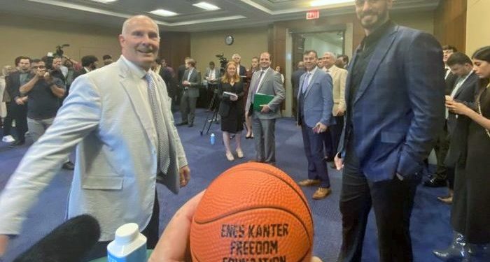 Siyasi ve kongre üyeleri Enes Kanter Vakfı’nda buluştu: “Kınama yetmez, artık hareket zamanı”