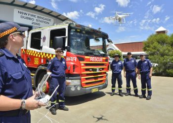 NSW itfaiye filosuna Drone ekledi: Yangınının büyüklüğünü, tehlike altındaki insan ve hayvanları tespit edebiliyor