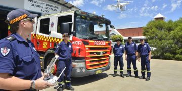 NSW itfaiye filosuna Drone ekledi: Yangınının büyüklüğünü, tehlike altındaki insan ve hayvanları tespit edebiliyor