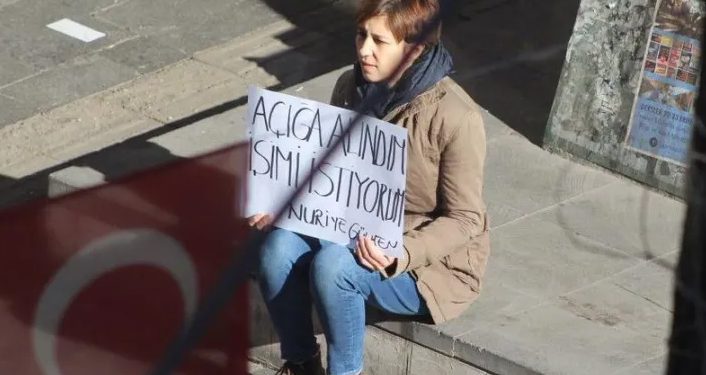 İhraç akademisyen Nuriye Gülmen’e uygulanan tecridin kaldırılması için destek çağrısı