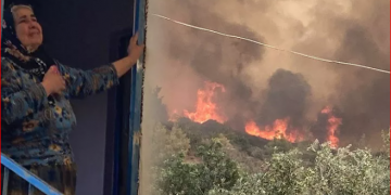 Mersin’de yangın sürüyor: 110 evden yaklaşık 450 kişi tahliye edildi