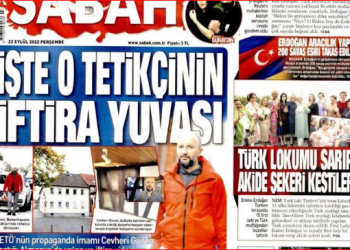 “MİT’çi gazeteci” Abdurrahman Şimşek, Gazeteci Cevheri Güven’i manşetten hedef gösterdi