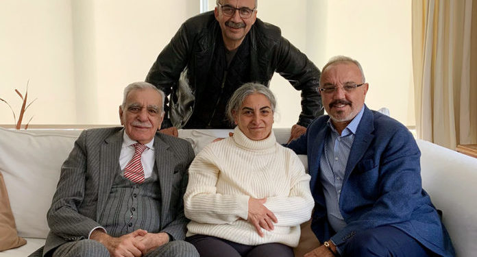 Sırrı Süreyya Önder, Ahmet Türk ve Sırrı Sakık’tan Aysel Tuğluk’a ziyaret