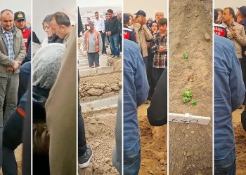 Eski Danıştay üyesi Haşim Güney, oğlunun cenazesine elleri kelepçeli katıldı