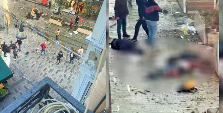 Taksim’de patlama: 6 can kaybı, 81 yaralı