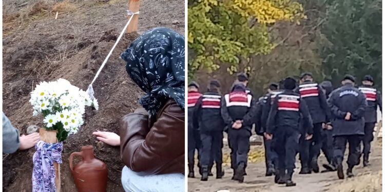 Fatih öğretmen, kızının cenazesine elleri kelepçeli katıldı