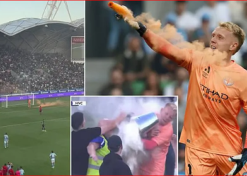 Melbourne’de derbi maçı, çıkan olaylar nedeniyle tatil edildi