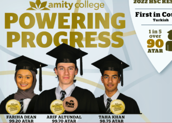 Bir başarı da AMITY Kolej’inden: Üç öğrenci ‘HSC All Rounder’ ödülünü hak hazandı