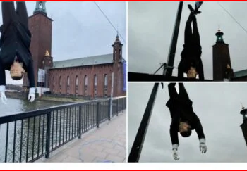 ‘Erdoğan maketi’ gerginliği:İsveç savcılığı soruşturmaya gerek duymadı