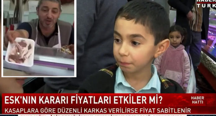 ‘Annem karne hediyesi et aldı’ haberine soruşturma