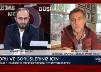 RTÜK TV5’e cezayı kesti: Hakan Şükür, yayına çıkarıldığı için 3 kez program durdurma kararı