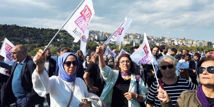 Emek ve Özgürlük İttifakı ilk kez alanda: AKP’yi göndereceğiz