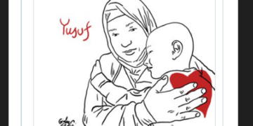 İtalyan ressam annesi cezaevinde olan Yusuf’u çizdi: Bırakın bu çocuğun annesini bırakın