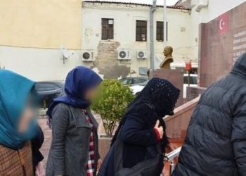 Cezaevindeki eşini görmeye giden esnafı 10 polis gözaltına aldı  